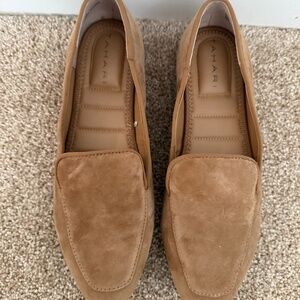 Suede loafers